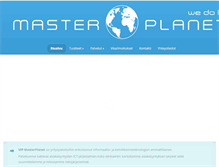 Tablet Screenshot of masterplanet.fi